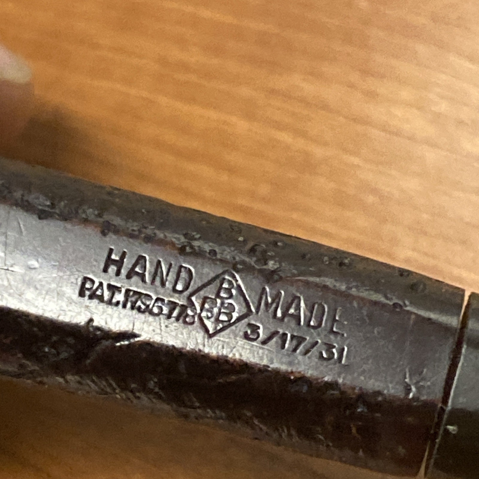 BBB Hand Made Pipe 3/17/31