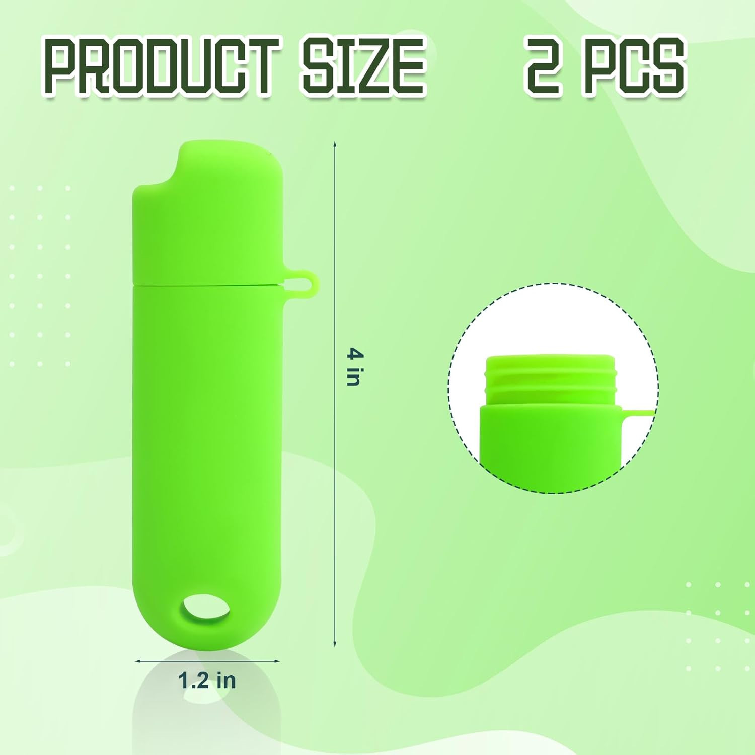 2pcs Waterproof Lighter Case Cover Holder for BIC, Lighters Sleeve Type J6 Outdo