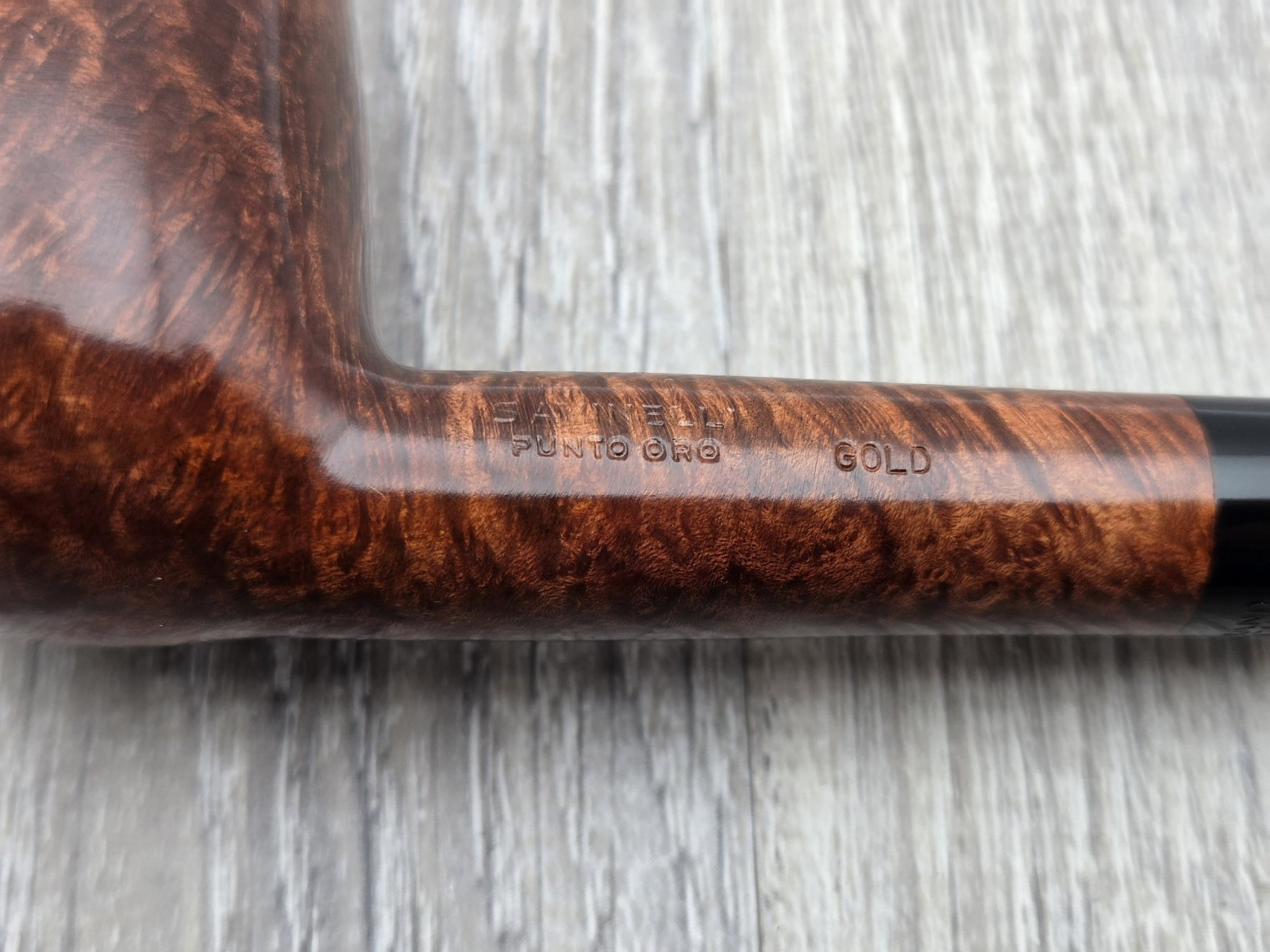 SAVINELLI PUNTO ORO GOLD Smooth Lovat 703 KS (6 mm) – BRAND NEW (READ)