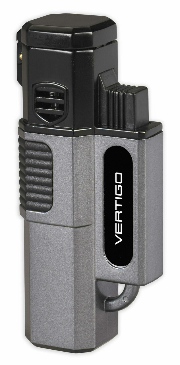 Vertigo Hornet Gray Quad Torch Lighter