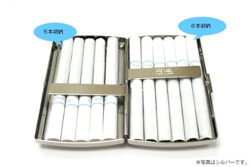 Tsubota Pearl Venus 12-Piece Chrome Polished Cigarette Case