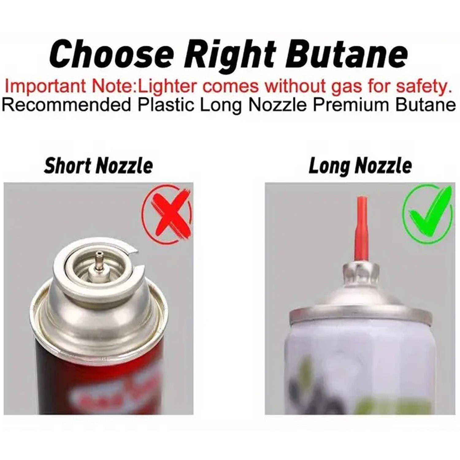 Metal Torch Lighter-Refillable Butane Jet Adjustable Blue Flame Lighter CAGNHEG