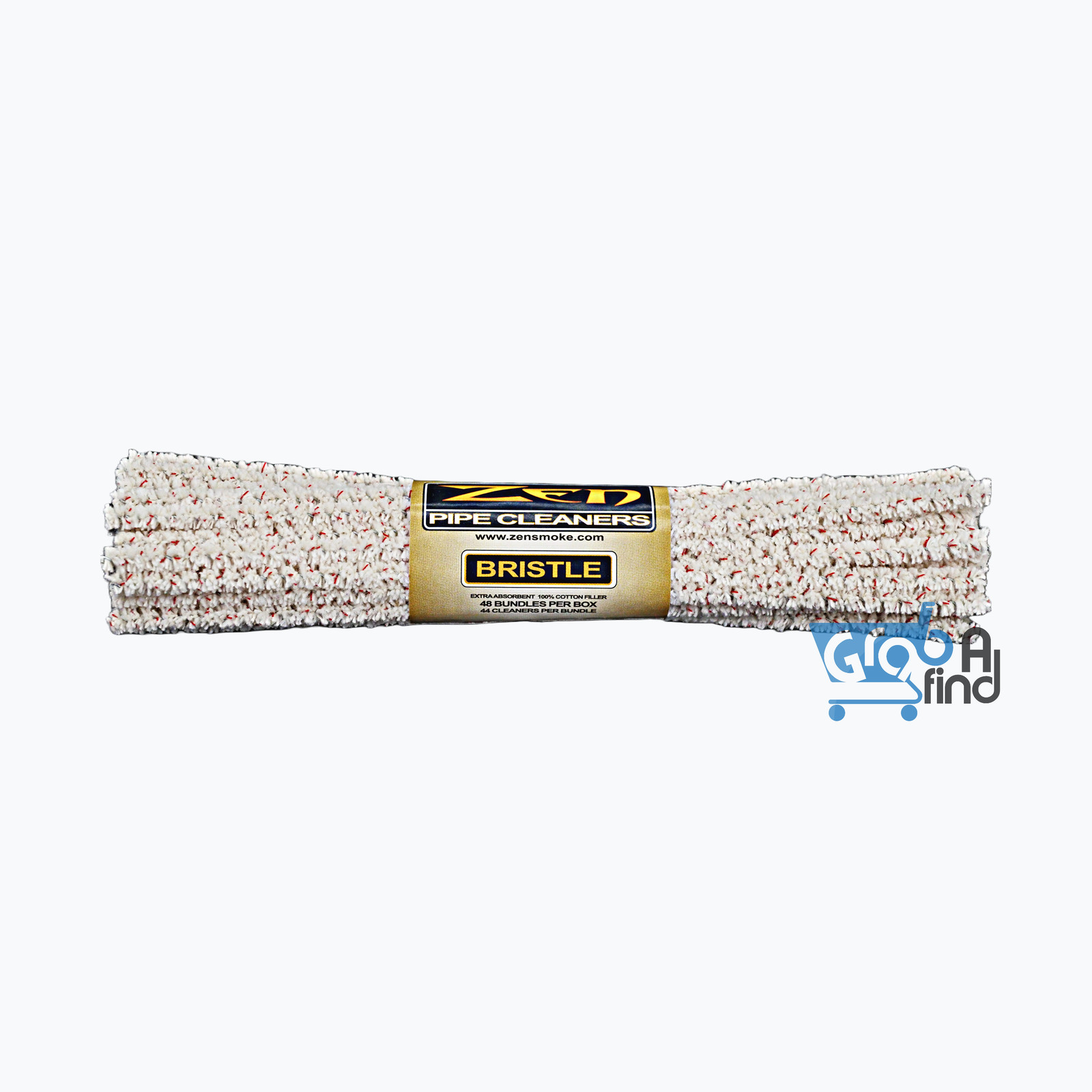 ZEN Bundles Zen Pipe Cleaners Hard Bristle, Full Box Of 48 Bundles (2112 Count)