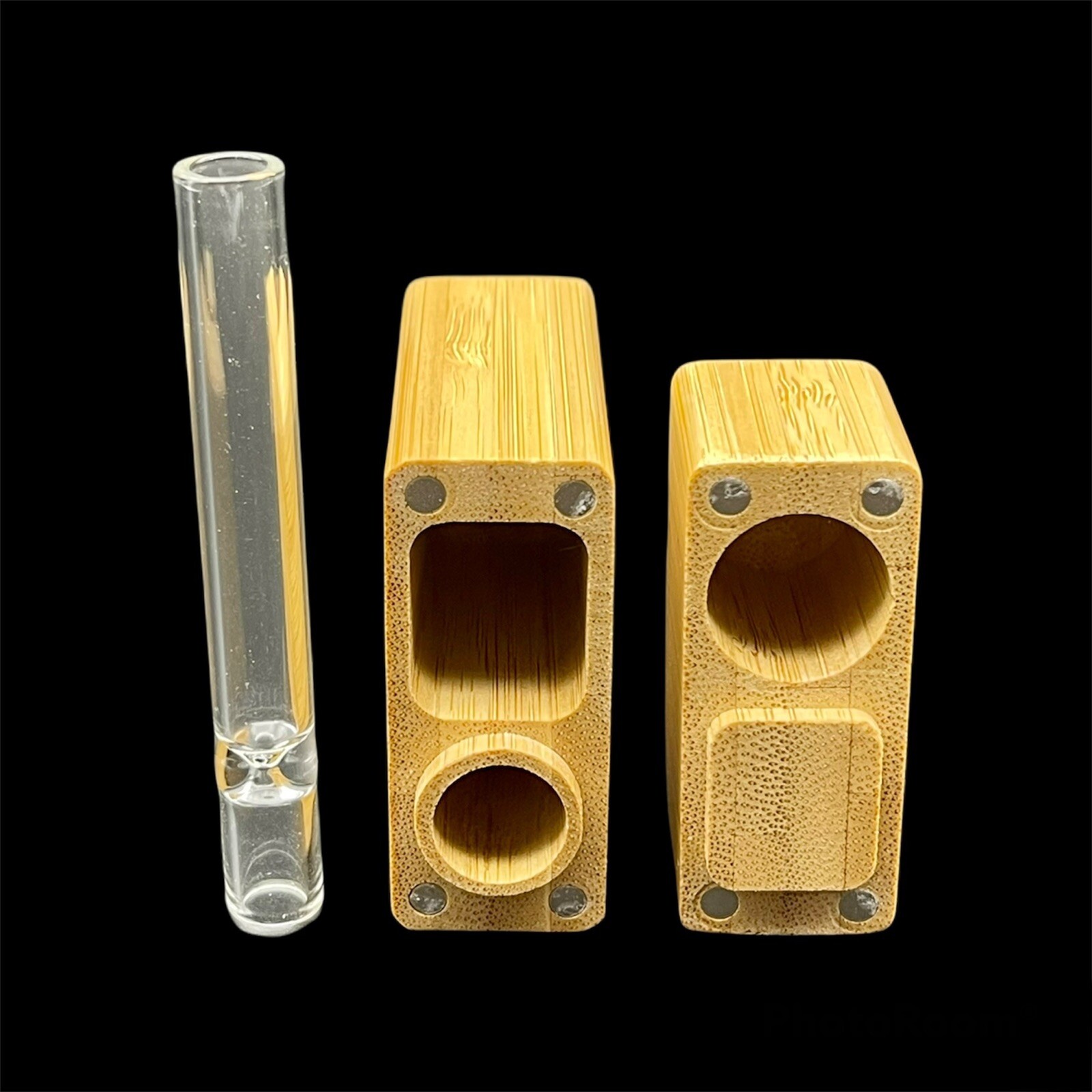 Wooden Dug Out Box 3.5” Inch. One Hit