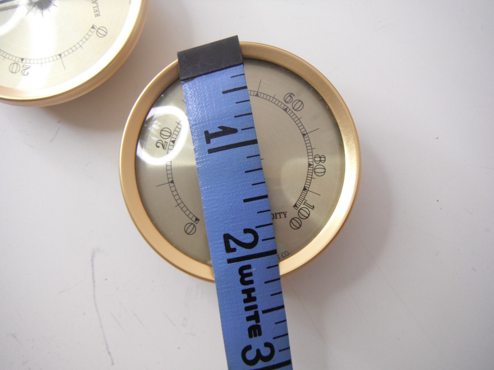 22 Western Humidor ACC-ANALOG Analog Hygrometer Relative Humidity & Temperature