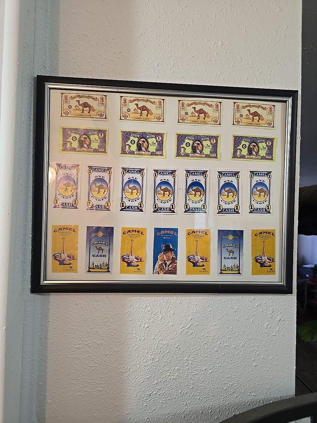 Joe Camel Cash, C-bucks. From 1990s Multiple Kinds Nice Display.
