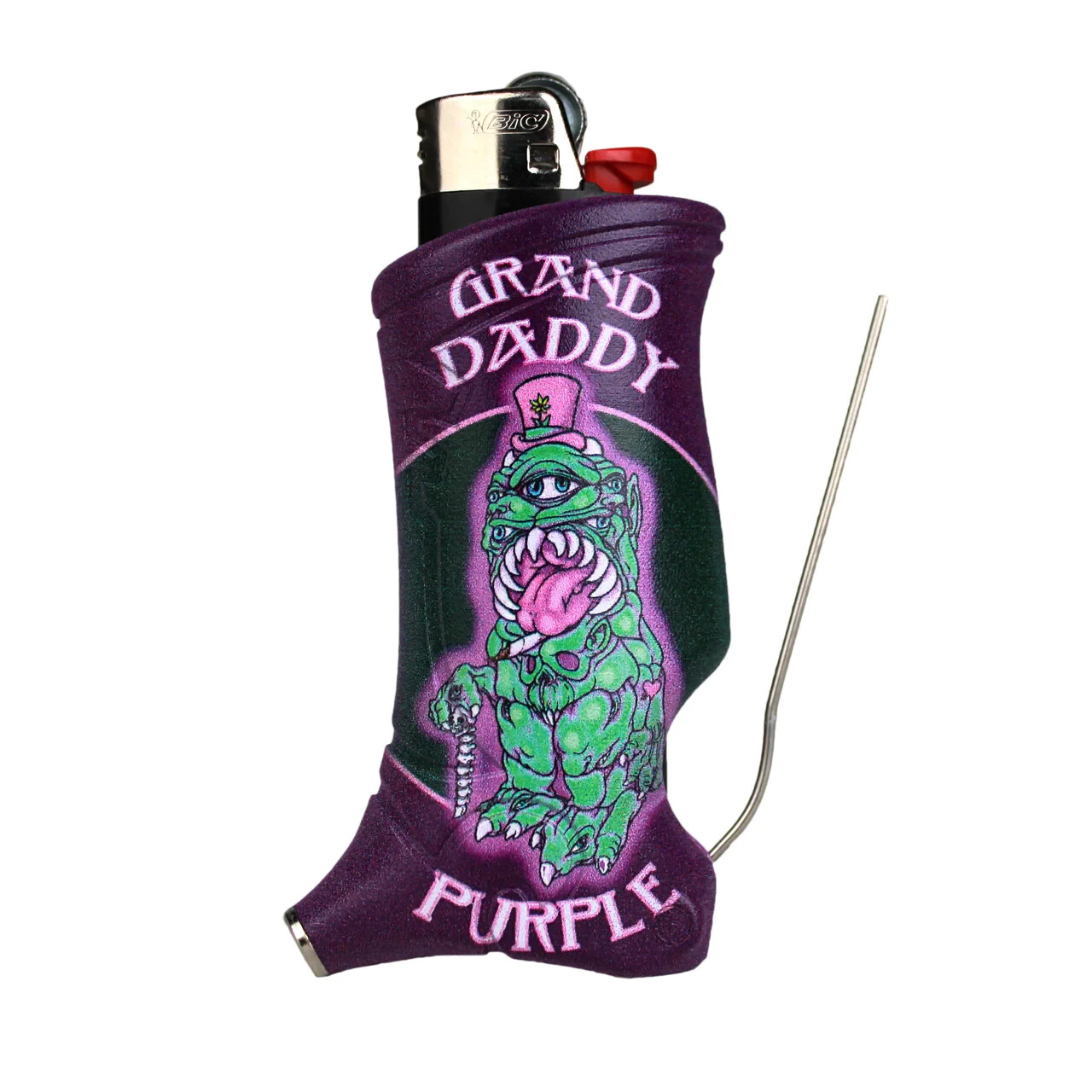 Toker Poker Lighter Sleeve Smoking Tool Bic – Strains- 5 Designs Available!