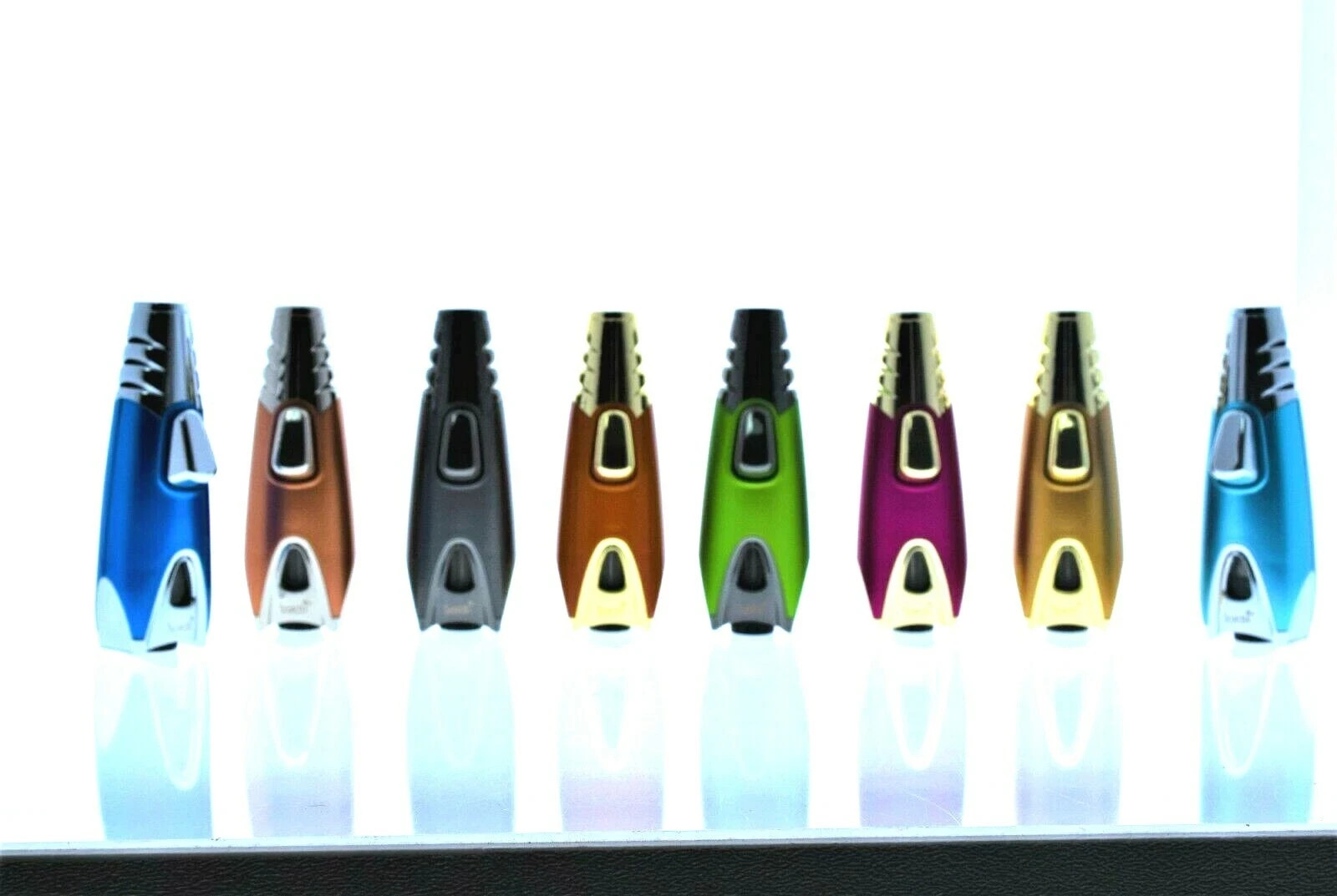 Jet Flame Single Torch Lighter – Adjustable Flame – Auto Ignition – Multiple