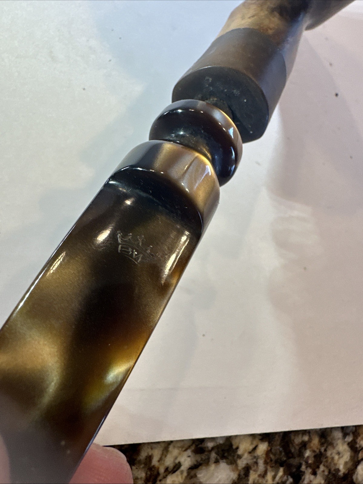 Ben Wade Golden Matt Hand Made In Denmark Estate Tobacco Pipe