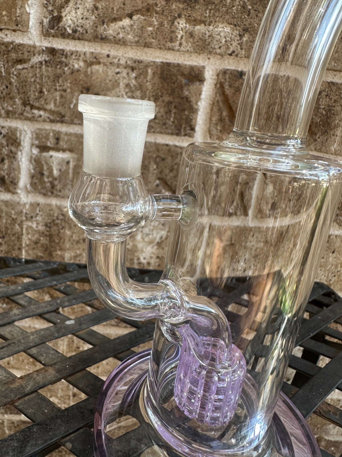 12″ 30CM Green Glass Water Pipe Bong Hookah Mass Tree Percolator Bongs 14mmBowl