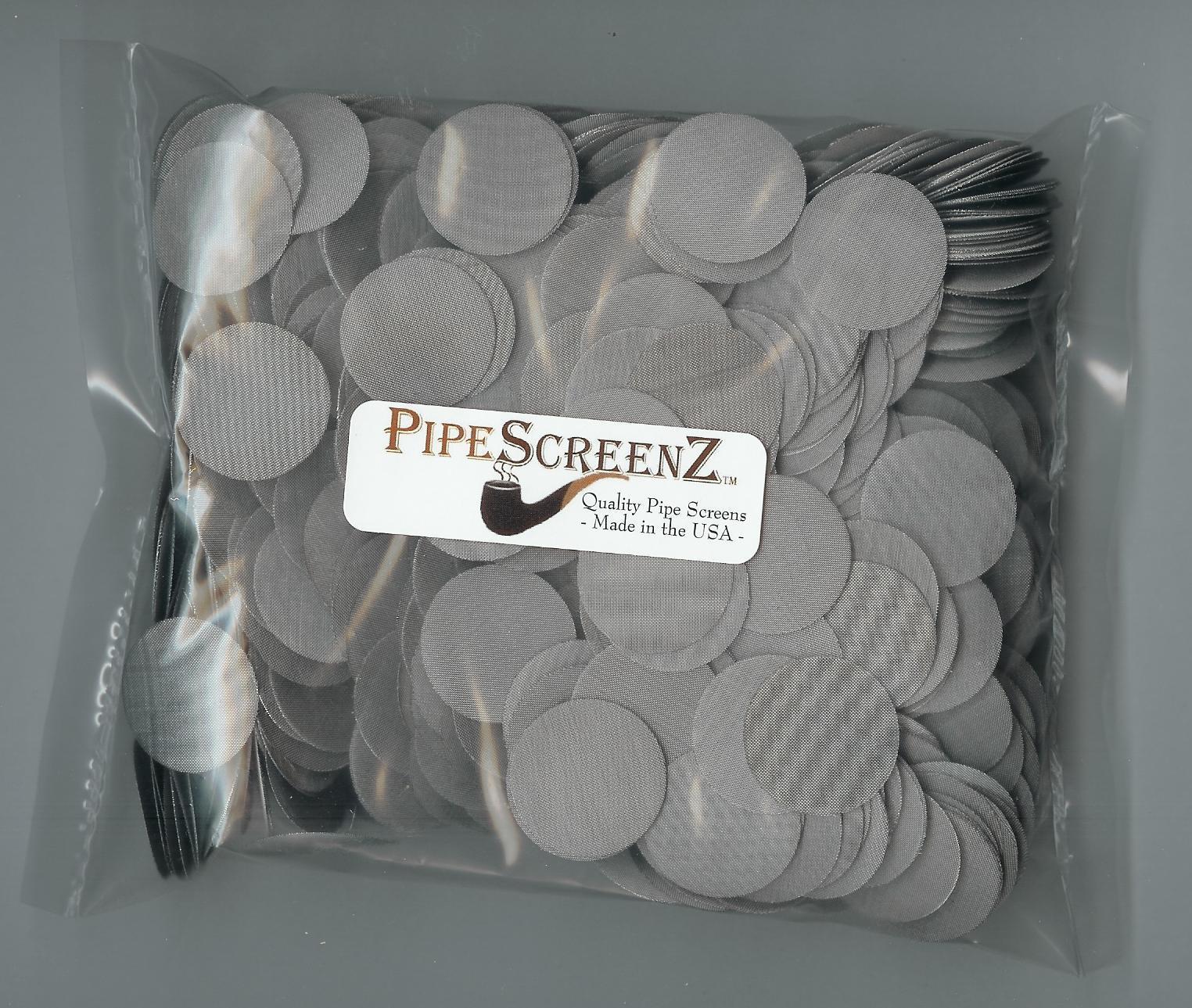 1000 Count ONE INCH Stainless Steel Pipe Screens HIGHEST QUALITY – MADE IN USA!
