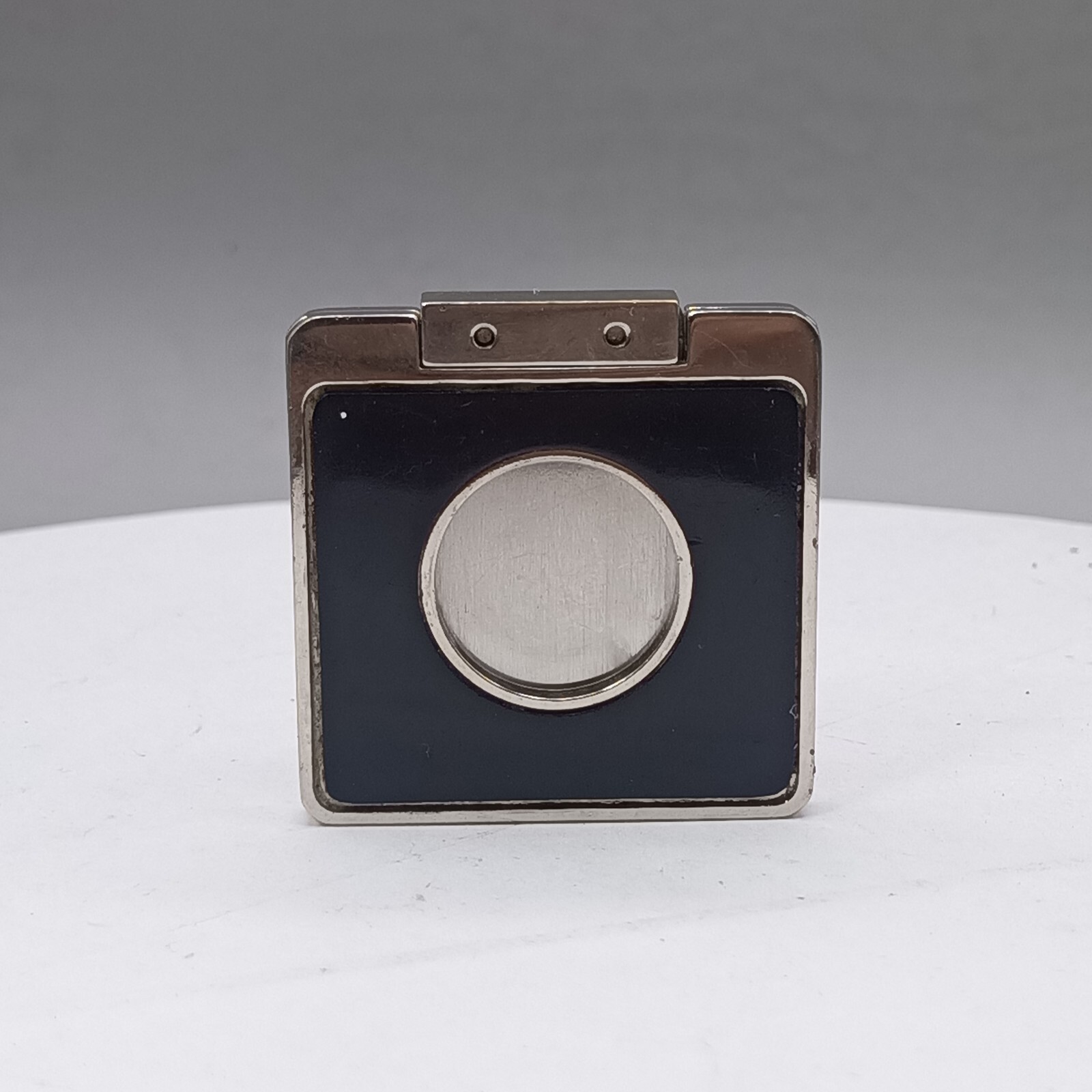 Vintage Thin Square Italian Unique Pocket Cigar Cutter – Stainless Steel Blade