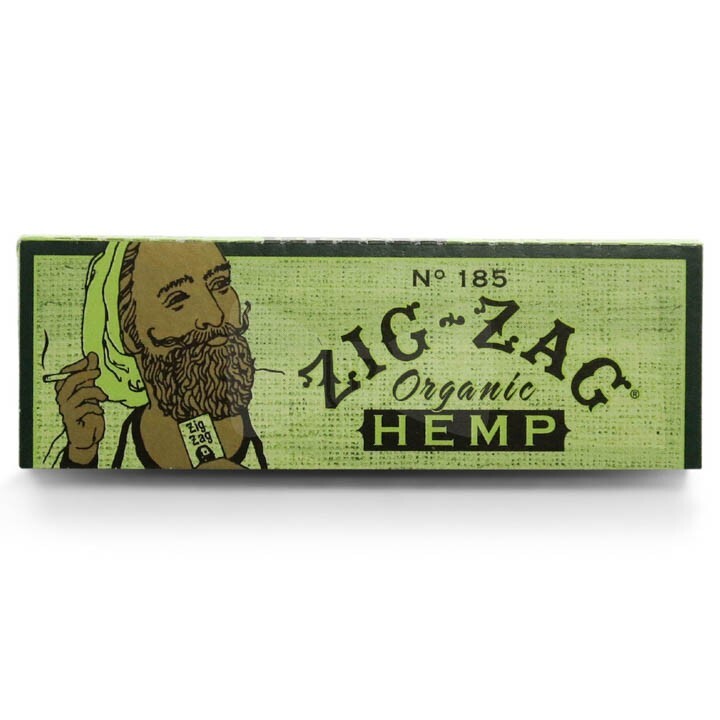 😎 FULL BOX ZIG-ZAG 1 ¼ ORGANIC HEMP PAPERS👀✨ 24 BOOKLETS