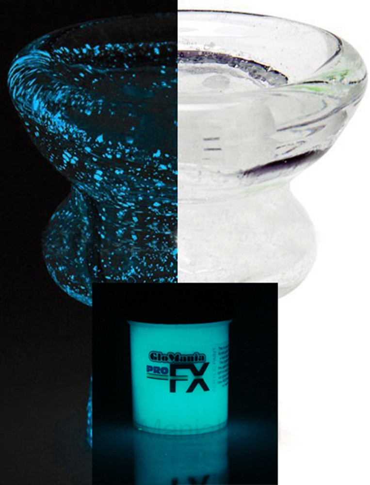 LILAC Glow in the Dark Hookah paint,smoking pipe,bong