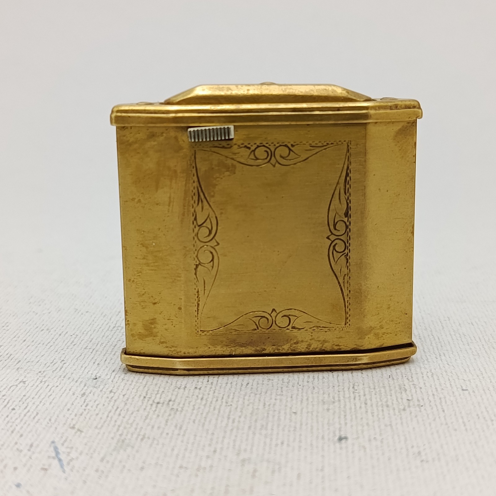 Unique A.P. 600 Brass Petrol Lighter Altenpohl & Pilgram VINTAGE40s Collectible