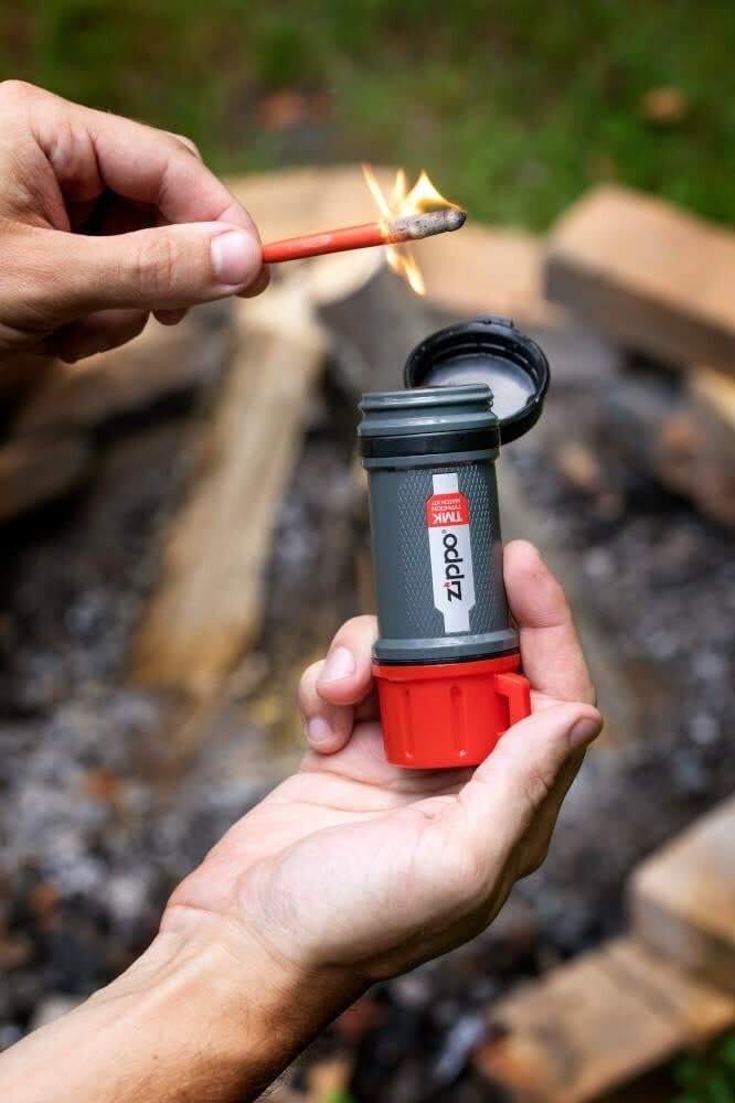 Zippo Typhoon Match Kit 15 Windproof Waterproof Match Sticks & 3 Strike Pads