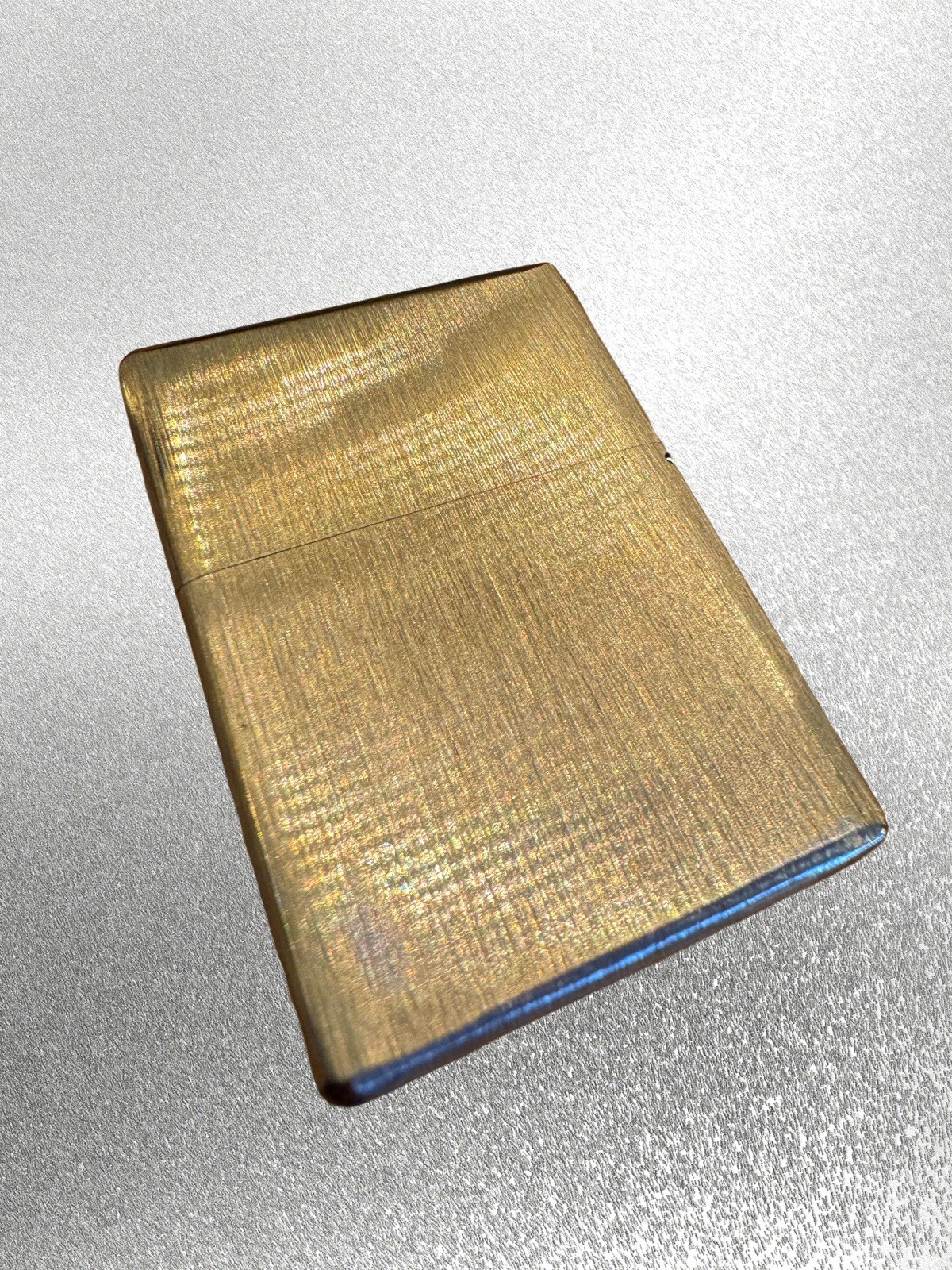CNC Machined Brass Lighters. Brushed Finish. The “Scruff”. Custom Zippo Insert.