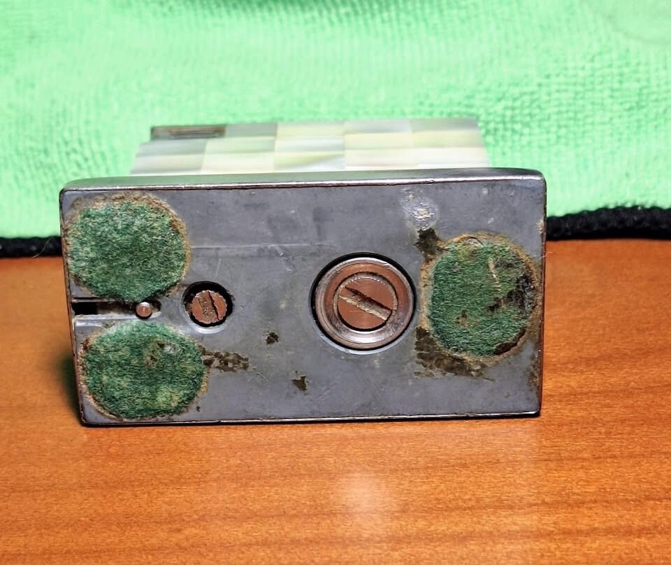 Augusta Patent Lift-O-Lite Table Lighter