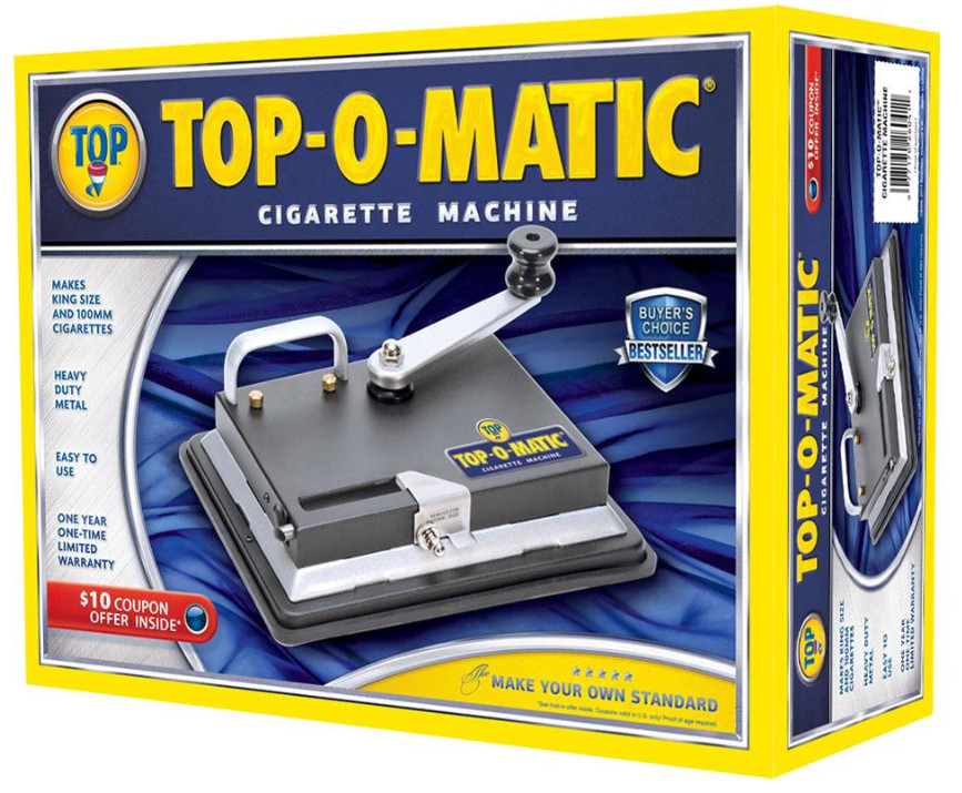 😎💥TOP-O- MATIC CIGARETTE MACHINE✨KING SIZE & 100MM CIGARETTES BRAND NEW