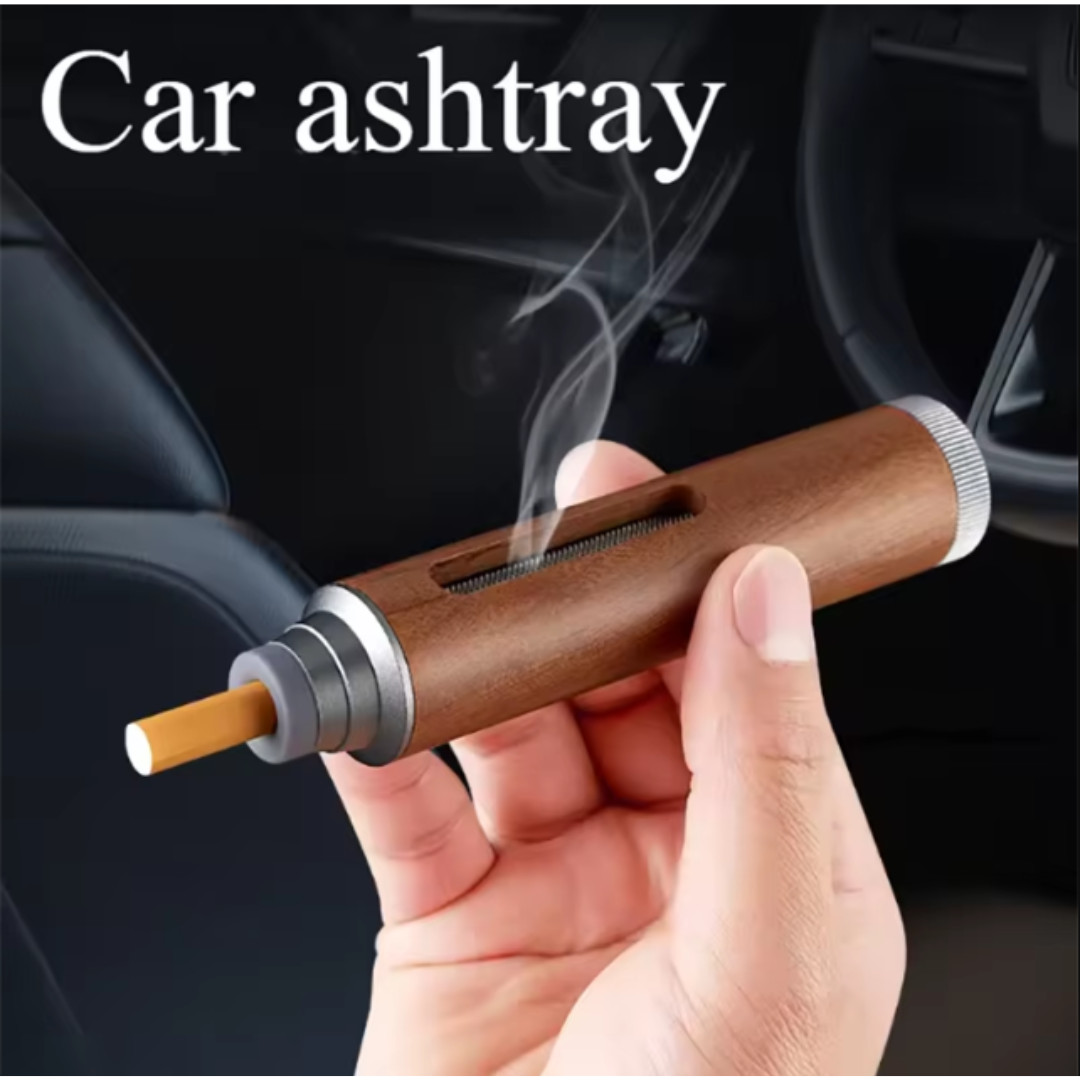 Car Portable Ashtray Handheld Cigarette Ashtray Smokeless Ash Cigarette Cylinder