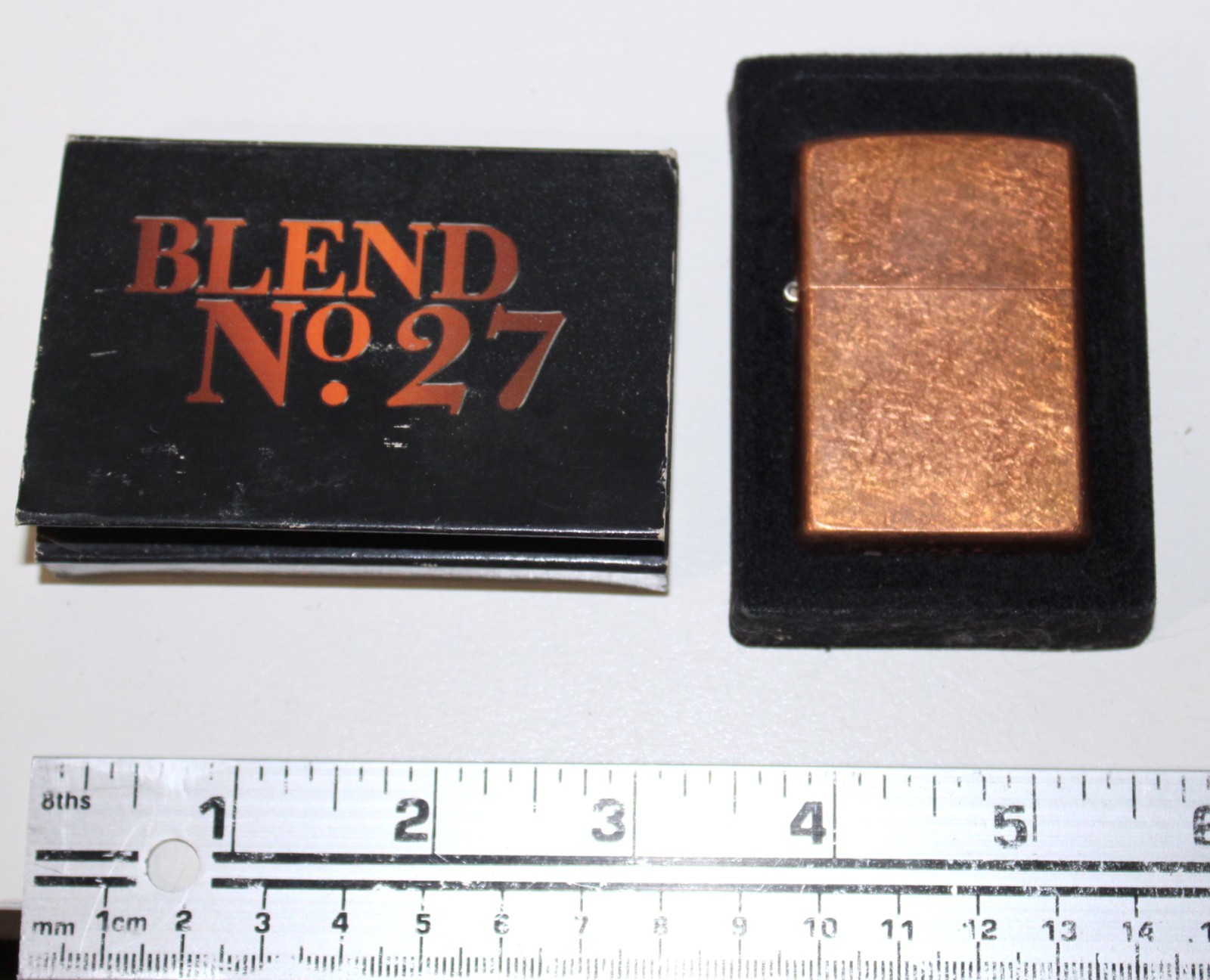 Pieza Electric Lighter Hadson Original Box Mid Century