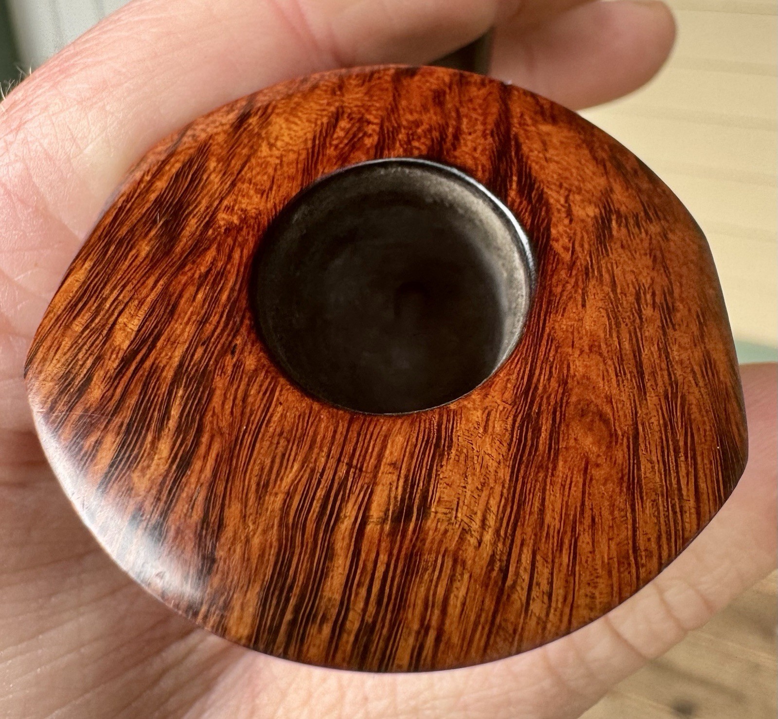 *Lightly Smoked* Peter Klein B Grade Smooth Pickaxe w/ Horn Shank Estate Pipe