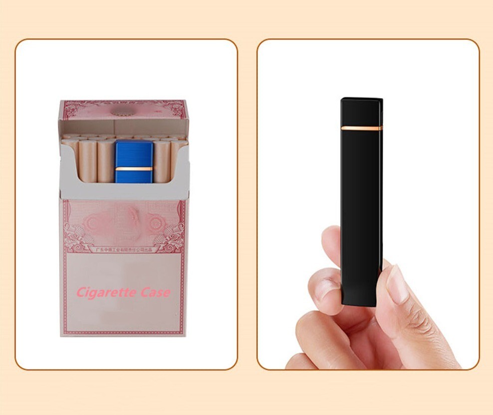 Soft Flame Mini Pocket Lighter – Refillable Butane cigarette Lighter – Buddy G’s