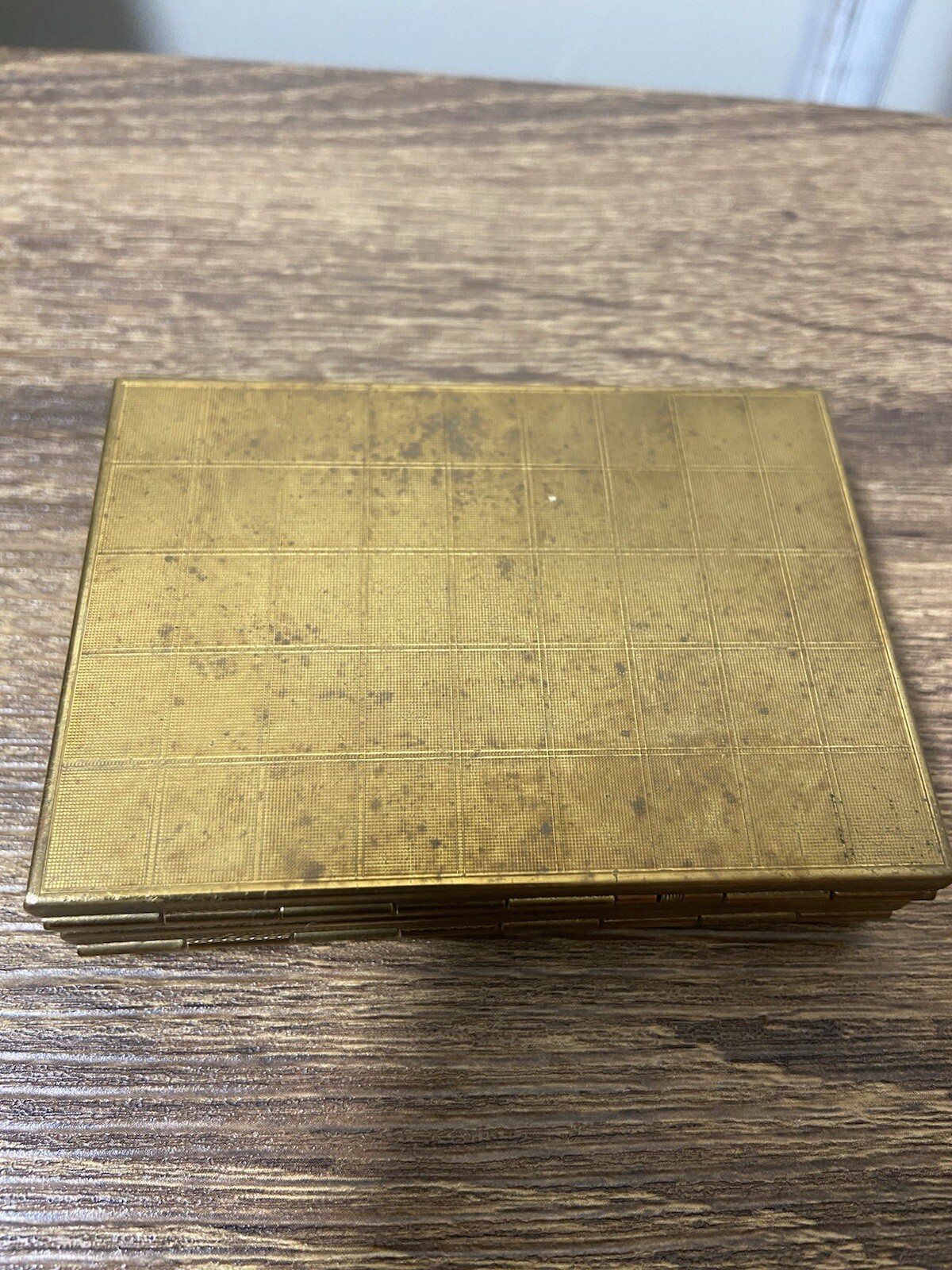 Kigu Mother Of Pearl Cigarette Case And Compact With Mirror, Very Good Condition