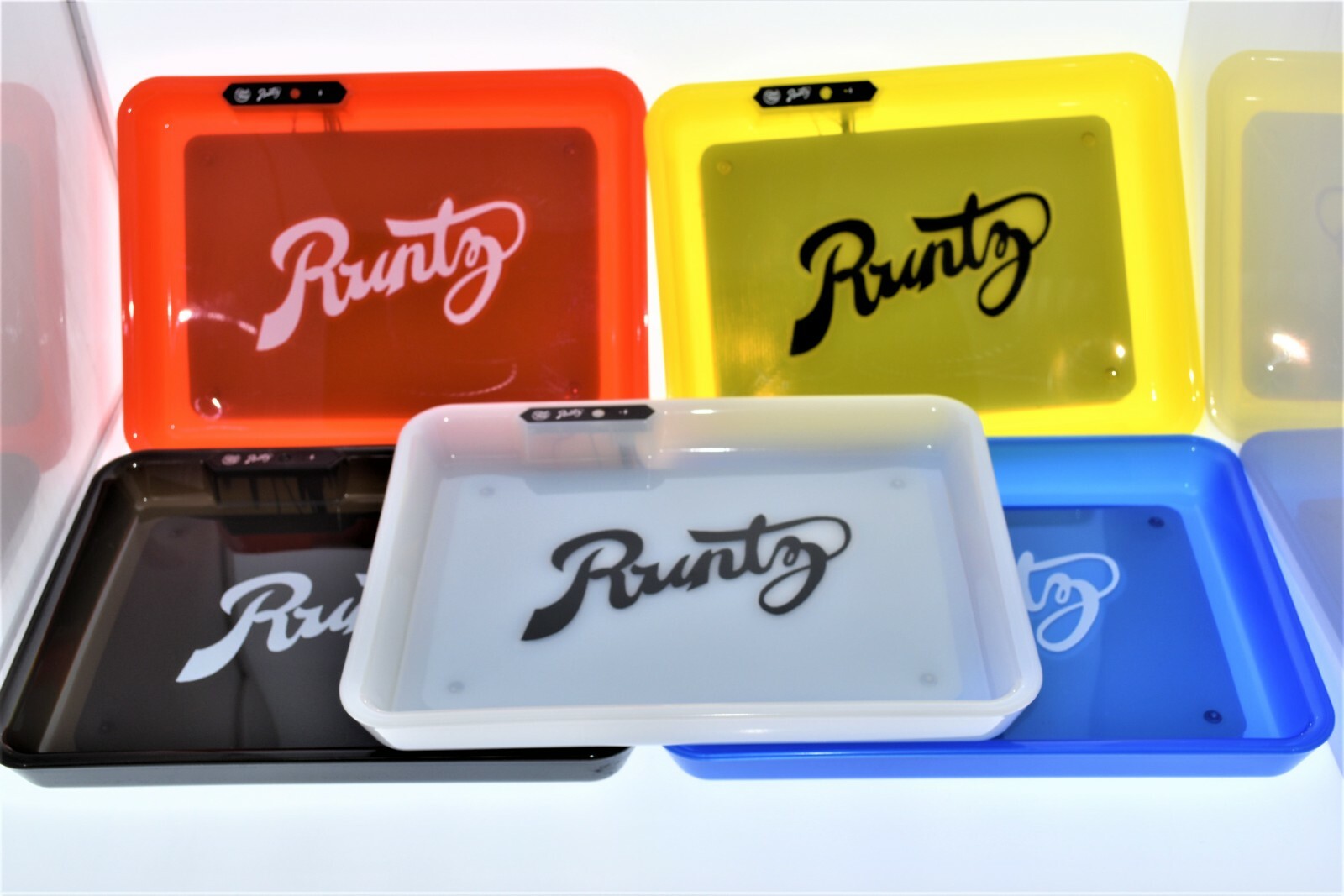 LED 6 COLORS ROLLING GLOW TRAY -11X 8 INCH- GIFT BOX INCLUDED