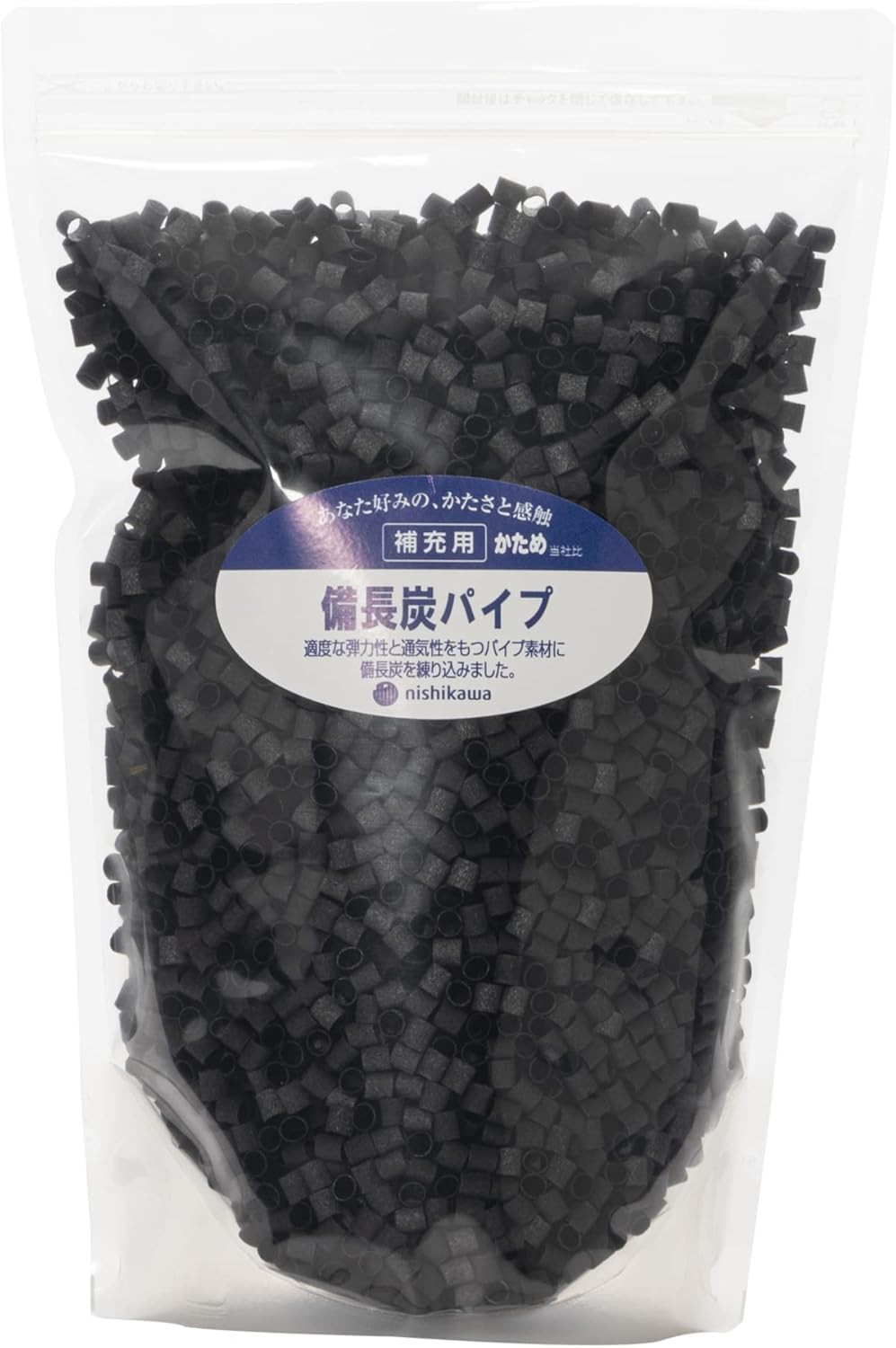 Nishikawa Pipe Pillow Refill Pack (300g) for Fine Smooth Binchotan Charcoal