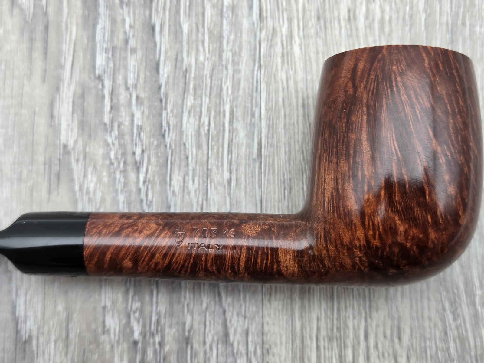 SAVINELLI PUNTO ORO GOLD Smooth Lovat 703 KS (6 mm) – BRAND NEW (READ)