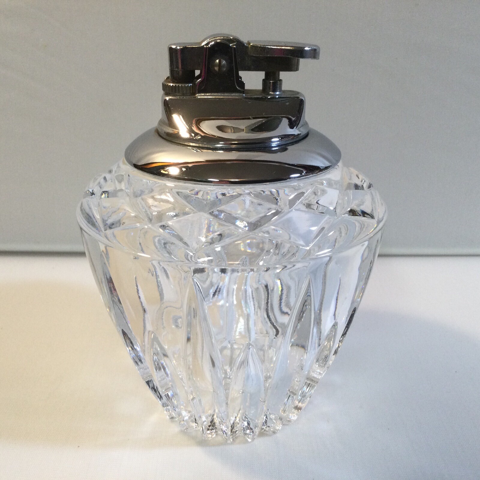 Vintage Princess House Lead Crystal 873 Table Lighter Japan