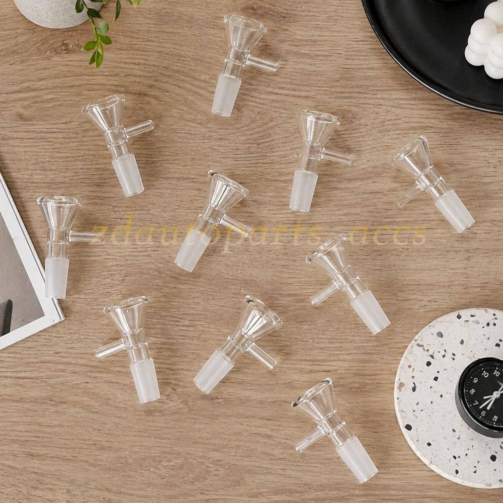 10 Pack 14MM Male Glass Bowl For Water Tobacco Pipe Bong Replacement Head USA