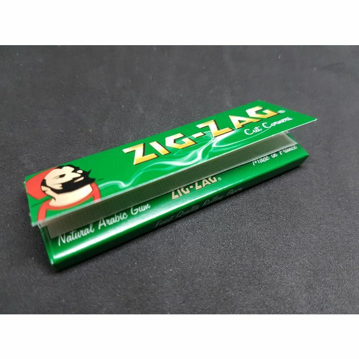 Zig Zag Rolling Papers Green Cut Corners Buy 4 or more @ $1/Pack! USA SHIPPED