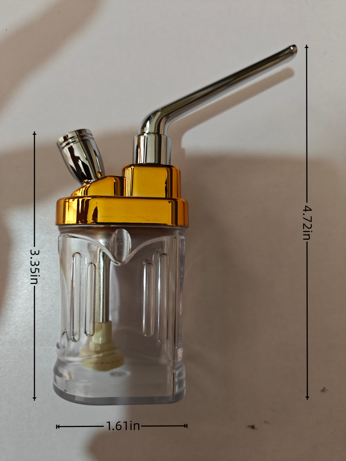 Portable Mini Water Bong Smoke Pipe Smoking Pipes Small Tobacco Hookah Shisha