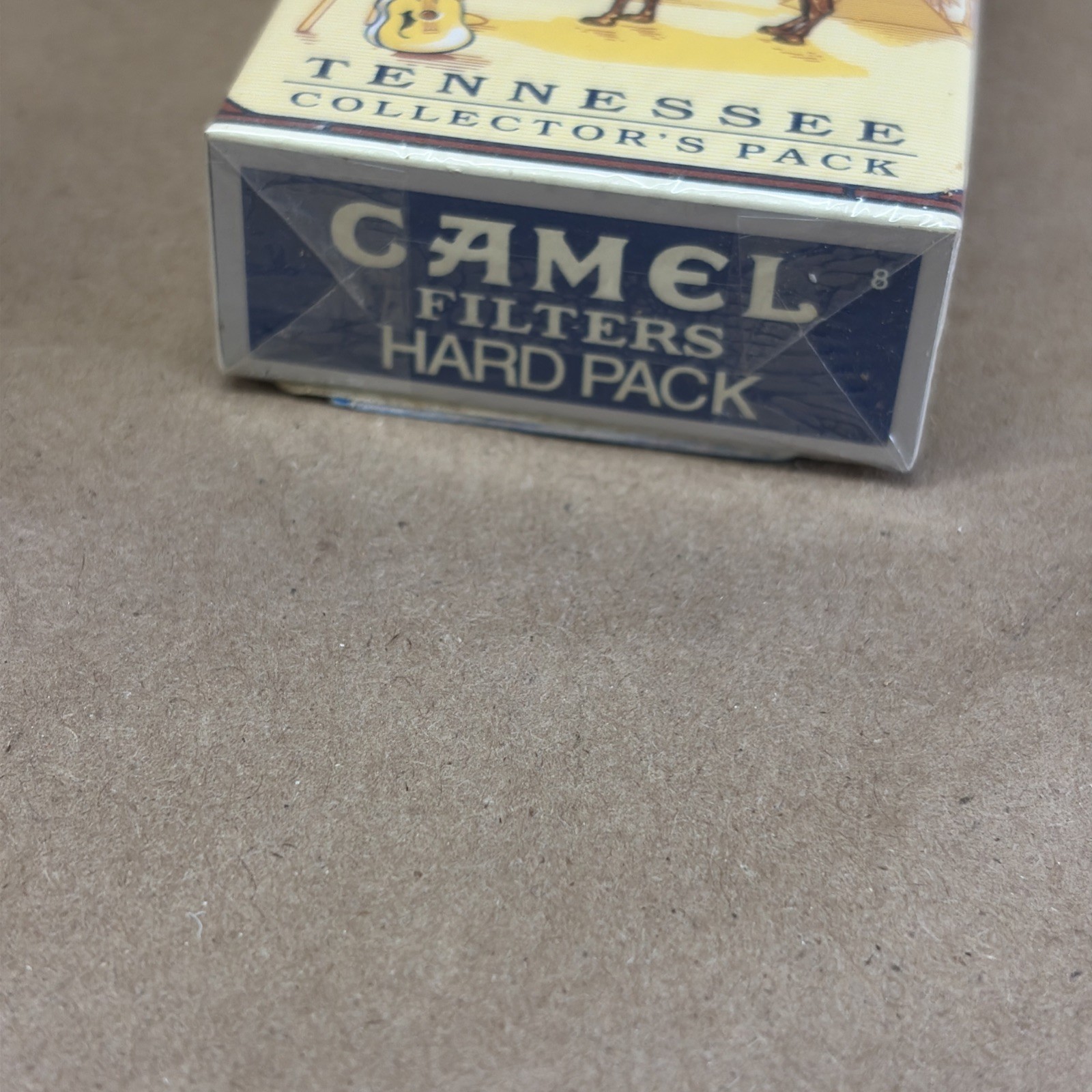 EMPTY Hard Pack of CAMEL Cigarettes – Collector’s Pack State of TENNESSEE