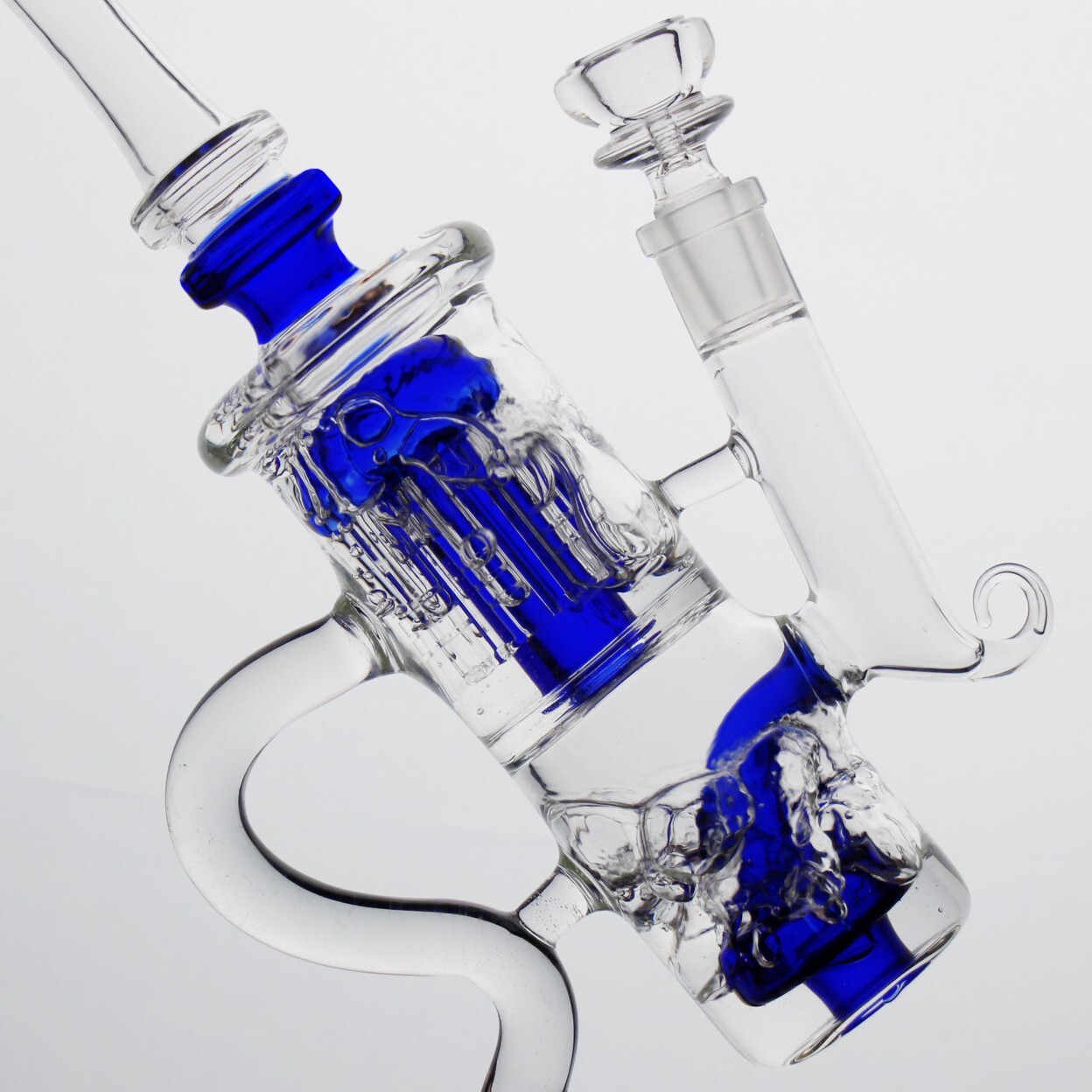 10” Water Pipe Special Bong Perc Bong Smoking Hookah Heavy Glass Bongs