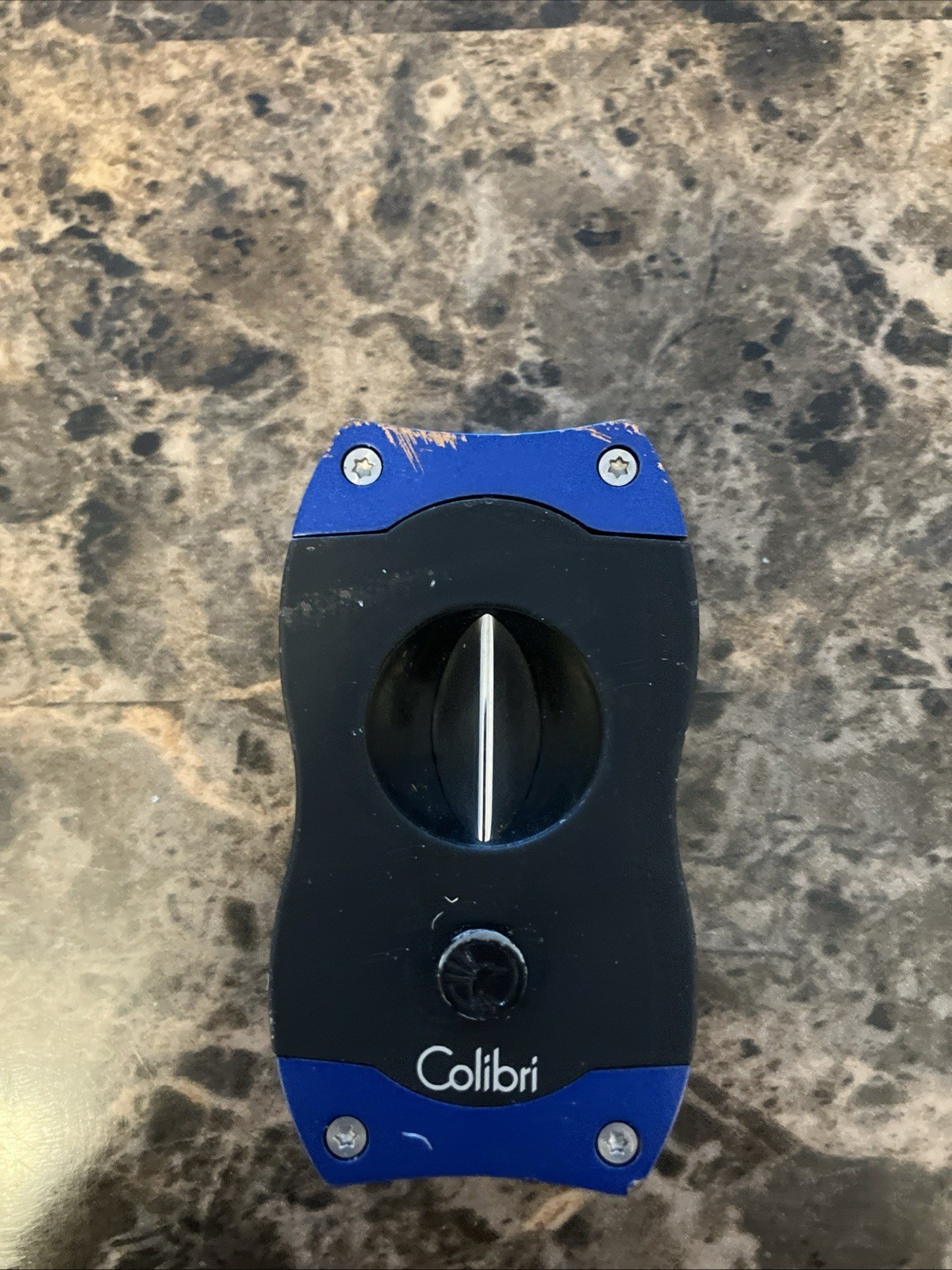 Colibri V-Cut Cigar Cutter Black