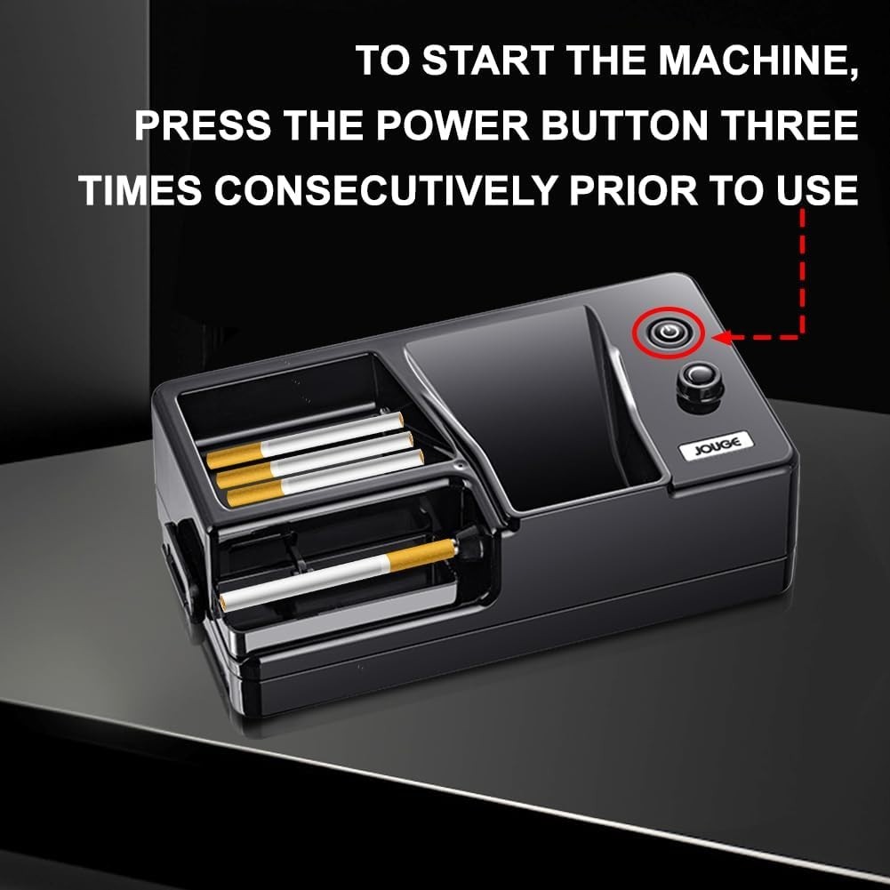 Automatic Cigarette Rolling Machine Electric LED Intelligent Sensing Tobacco Inj