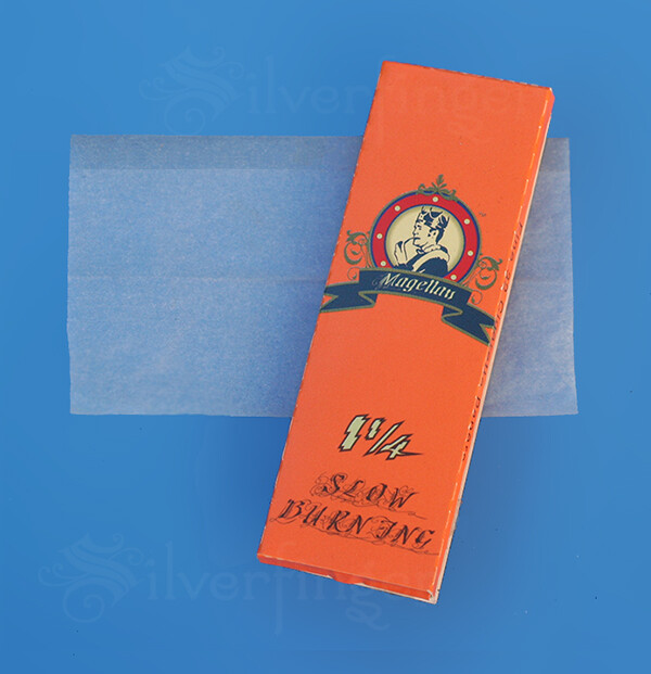 ROLLING PAPERS 15 PACKS 1.25 1¼ 77×45 mm 32 Leaves Cigarette Paper THEY ROCK!