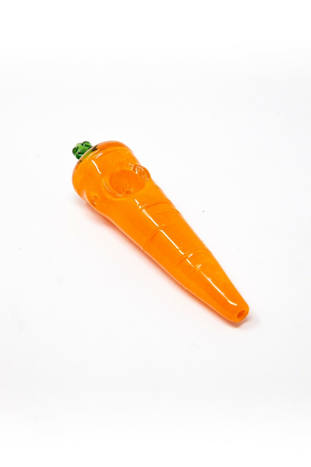 4″ Collectible Carrot TOBACCO Glass Handmade Smoking Pipe – Fast Shipping