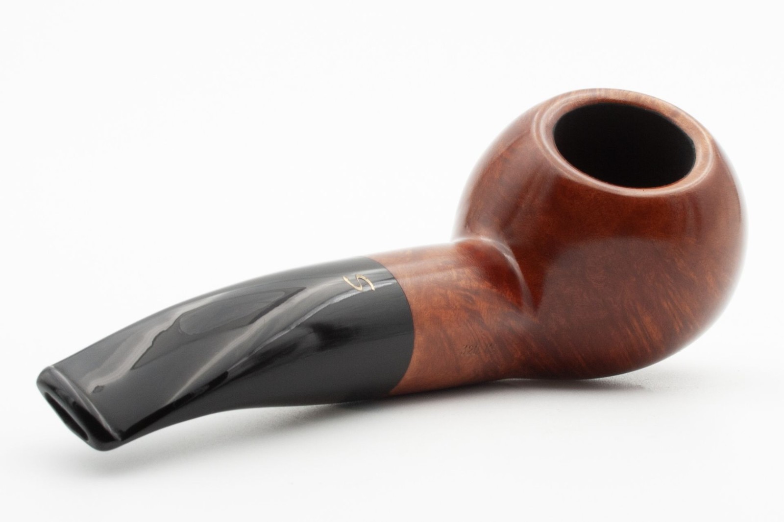 Savinelli Pipe Siena 320 / Length 135 Mm / Height 35 Mm / Bore 22 Mm / 9 Mm
