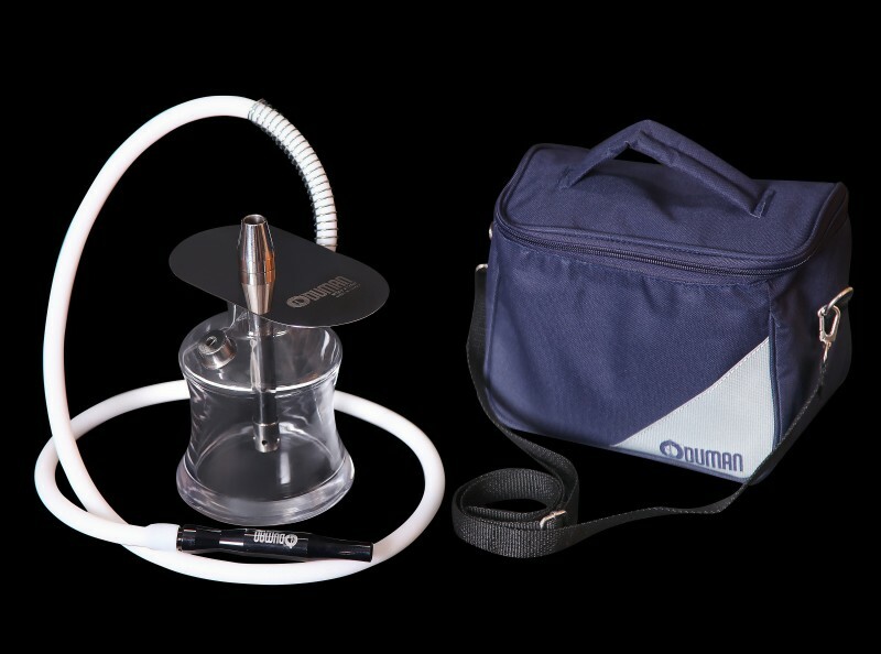 Oduman N2 TRAVEL Stainless Steel Shisha Hookah With TRAVEL BAG – Portable Hookah