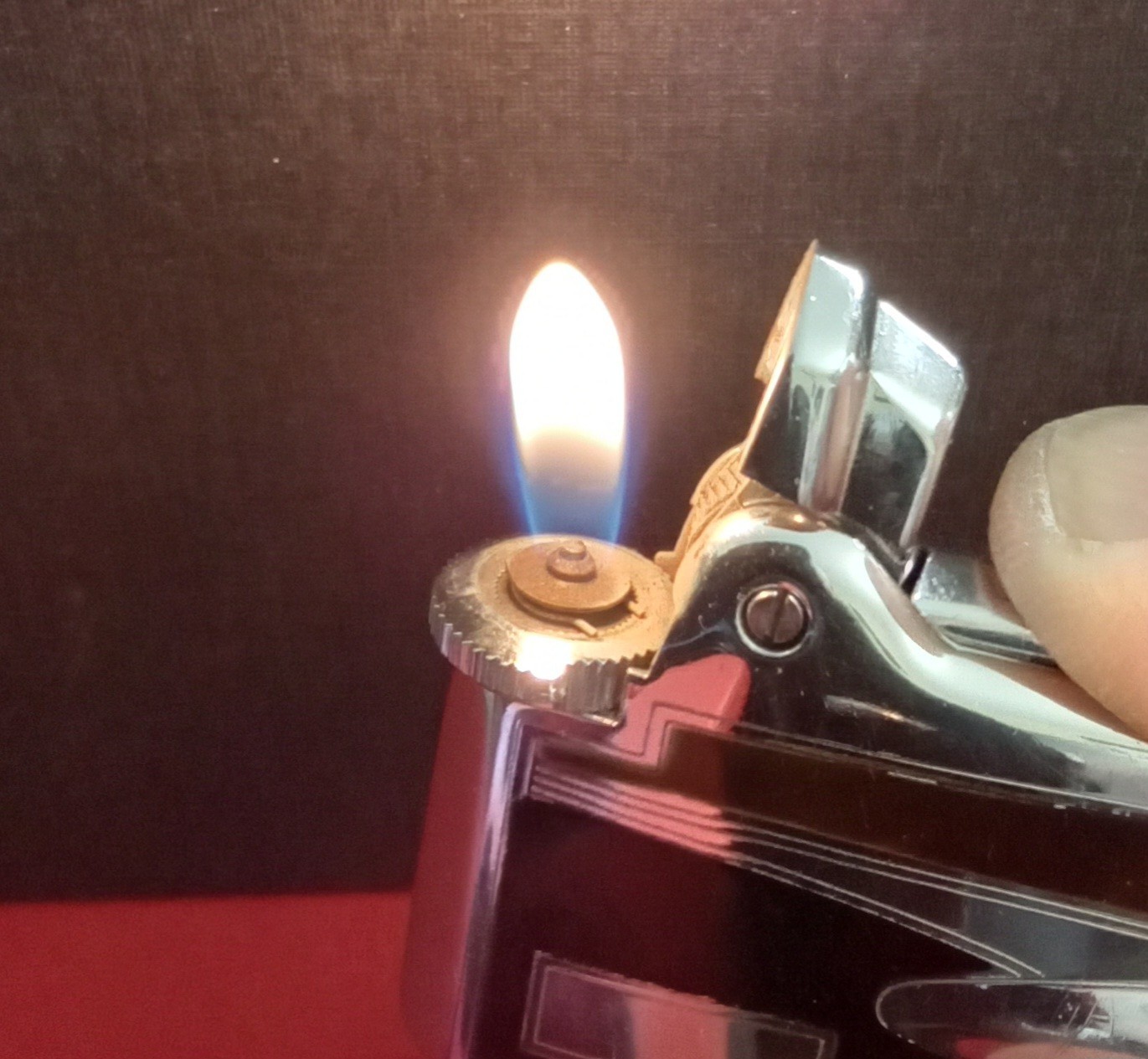 Vintage RONSON VARAFLAME PREMIER Art Deco Design Working