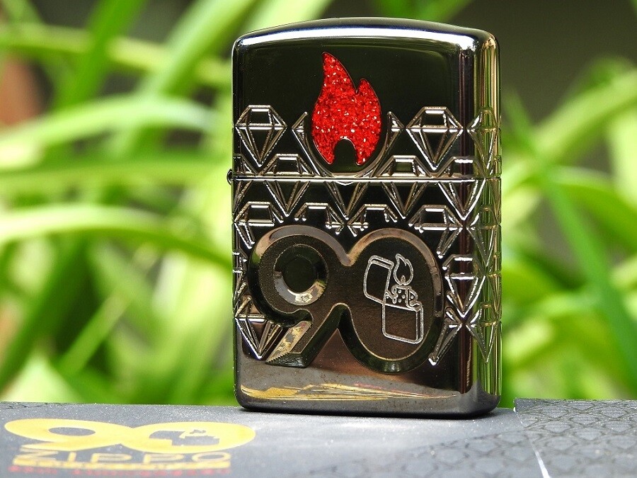 90th Anniversary Zippo Lighter – 2022 Collectible of the Year – COTY – Armor