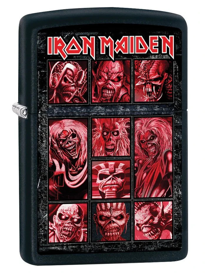 Music IRON MAIDEN Collage EDDIE 80912 MINT New in Box ZIPPO LIGHTER 2026