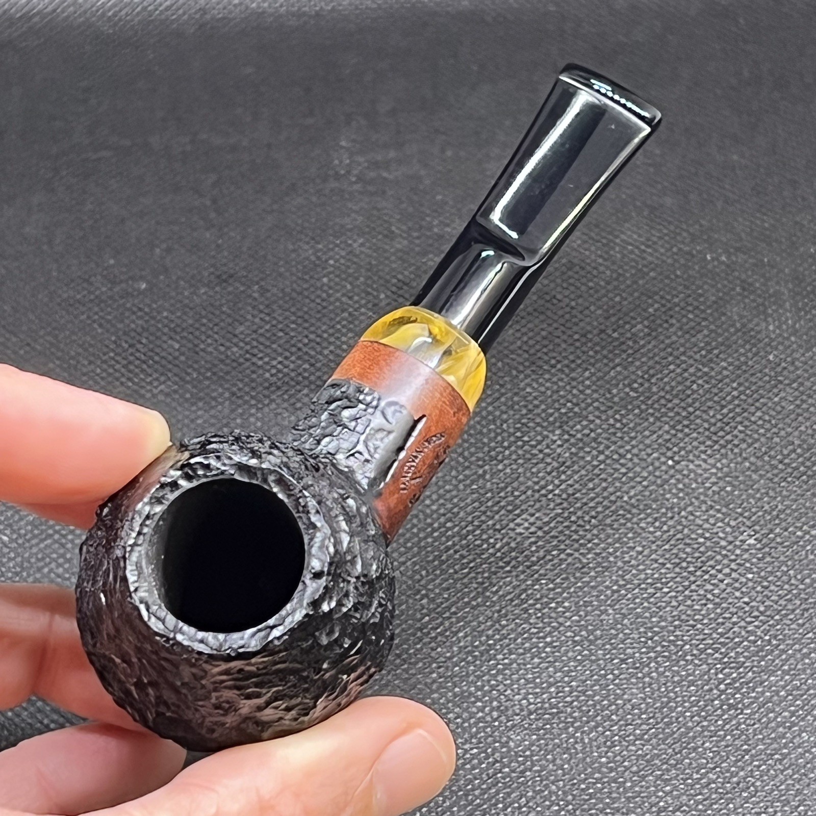 Dagner Pipes Custom Design BLACK EL DAGNER 2026 Tobacco Pipe Briar New Unsmoked