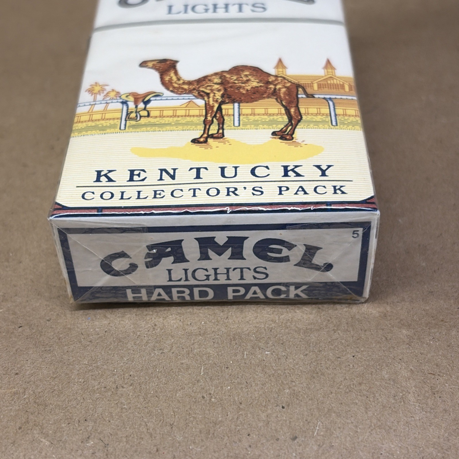 EMPTY Hard Pack of CAMEL LIGHTS Cigarettes – Collector’s Pack State of KENTUCKY