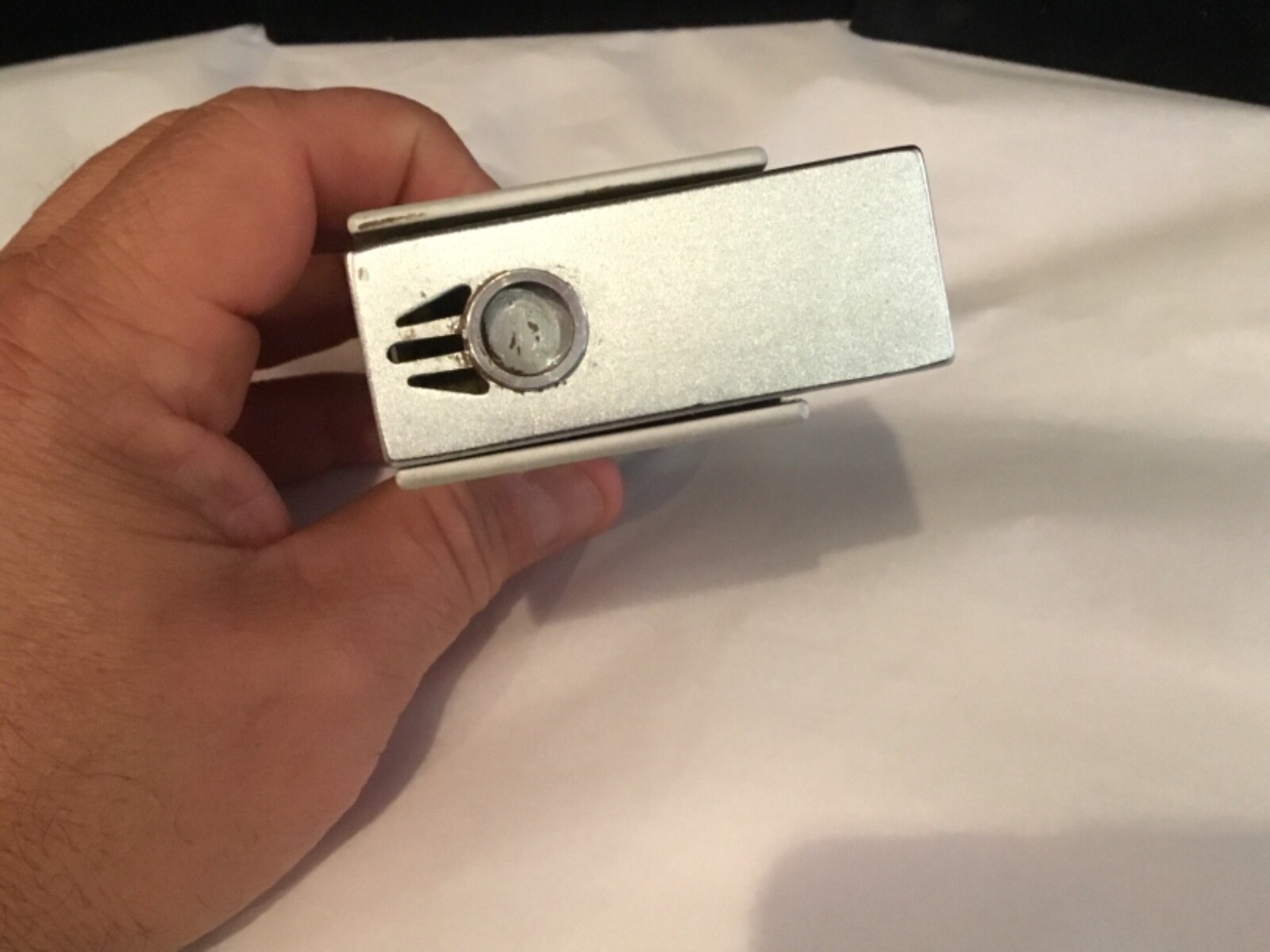RARE VINTAGE MARULLAN THUNDER 7 TABLE SILVER TONE LIGHTER RARE MUST SEE NO RES