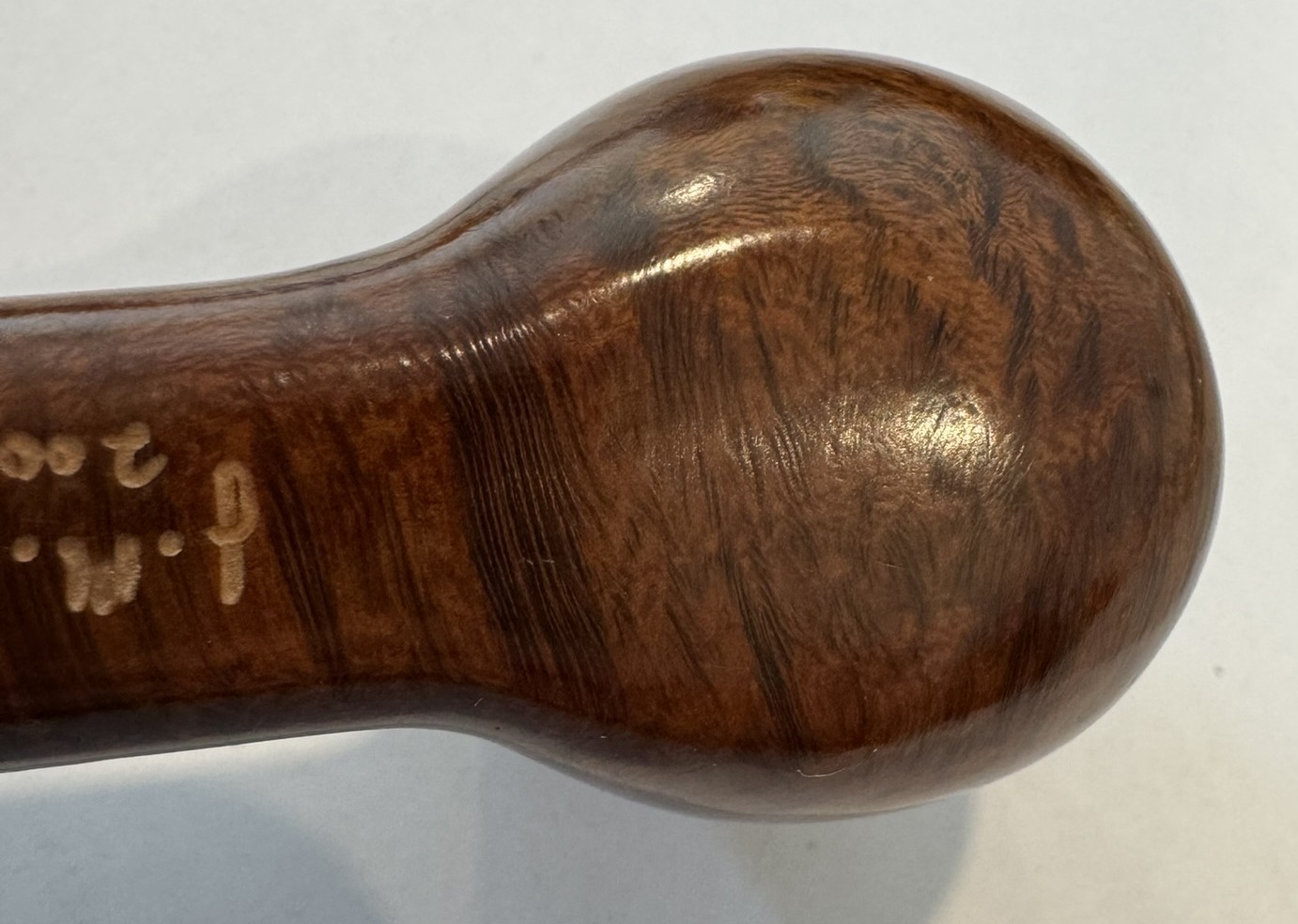 JM Boswell 2002 Canadian Estate Pipe USA Handmade Smooth Oval Shank w/ Box